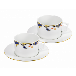 N°41 NOBLE BLUE COFFEE CUP SET