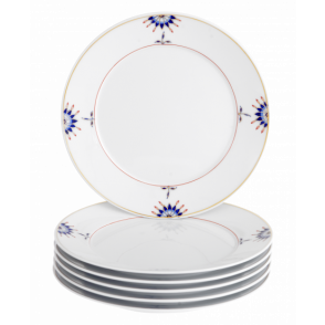 N°41 NOBLE BLUE STARTER & DESSERT PLATE SET