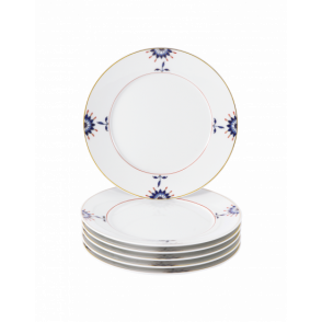 N°41 NOBLE BLUE BREAD & BUTTER PLATE SET