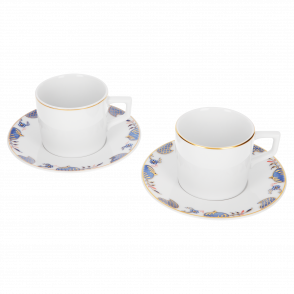 N°41 NOBLE BLUE ESPRESSO SET. 4PCS