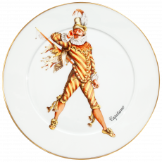 Wall Plate, Commedia dell' Arte, Capitano