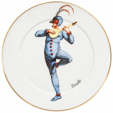 LIMITED EDITION 2021 WALL PLATE, COMMEDIA DELL' ARTE, COVIELLO