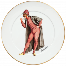 LIMITED EDITION 2021 WALL PLATE, COMMEDIA DELL' ARTE, PANTALONE