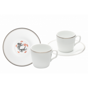 MEISSEN® COSMOPOLITAN MING DRAGON ESPRESSO SET