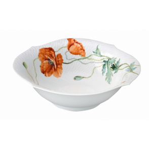 WAVES RELIEF WILD POPPY BOWL, SMALL