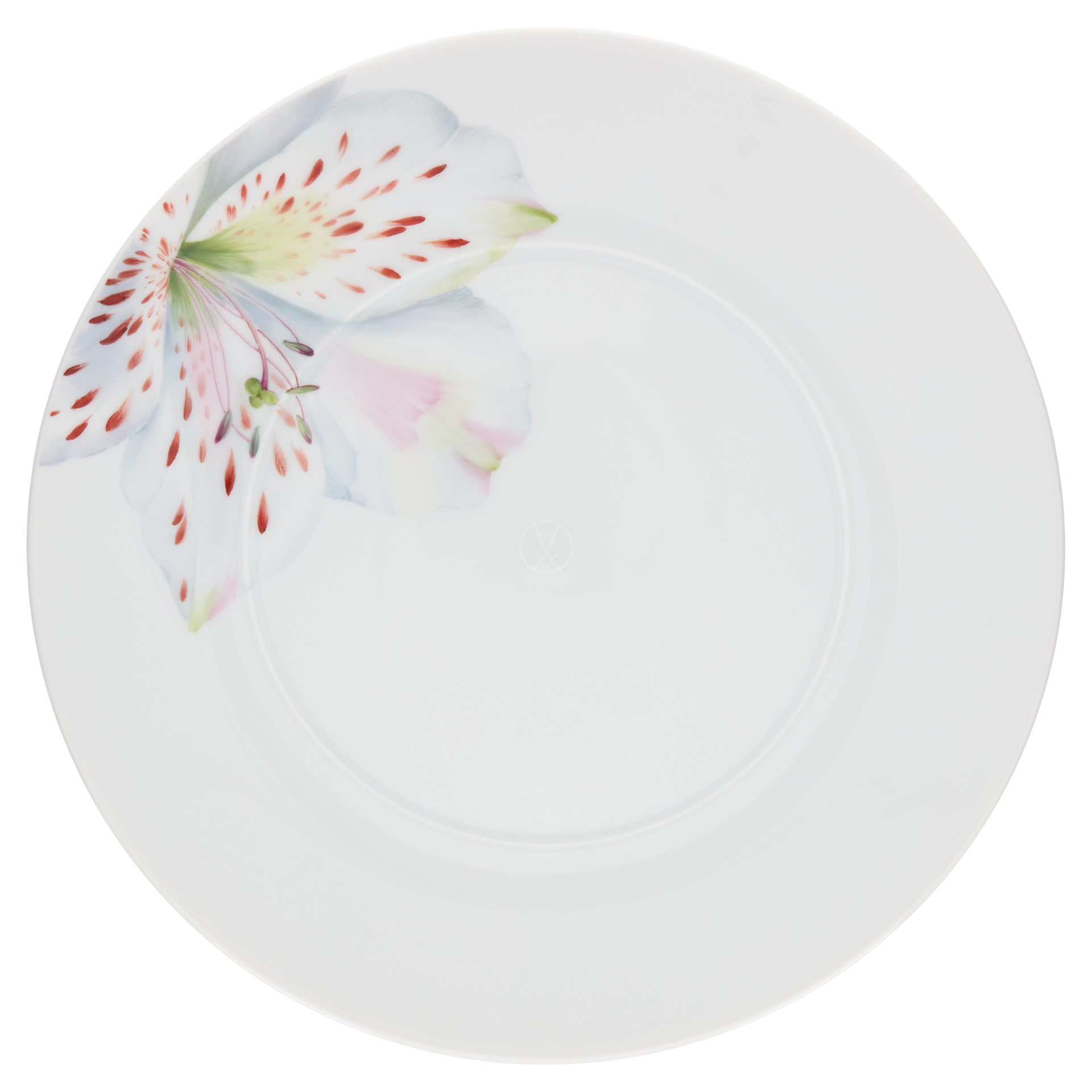 MEISSEN® COSMOPOLITAN GIANT BLOOM DINNER PLATE, TIGERLILY