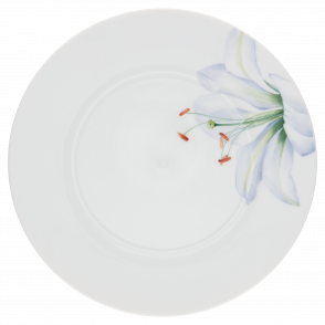 MEISSEN® COSMOPOLITAN GIANT BLOOM STARTER- AND DESSERT PLATE, LILY