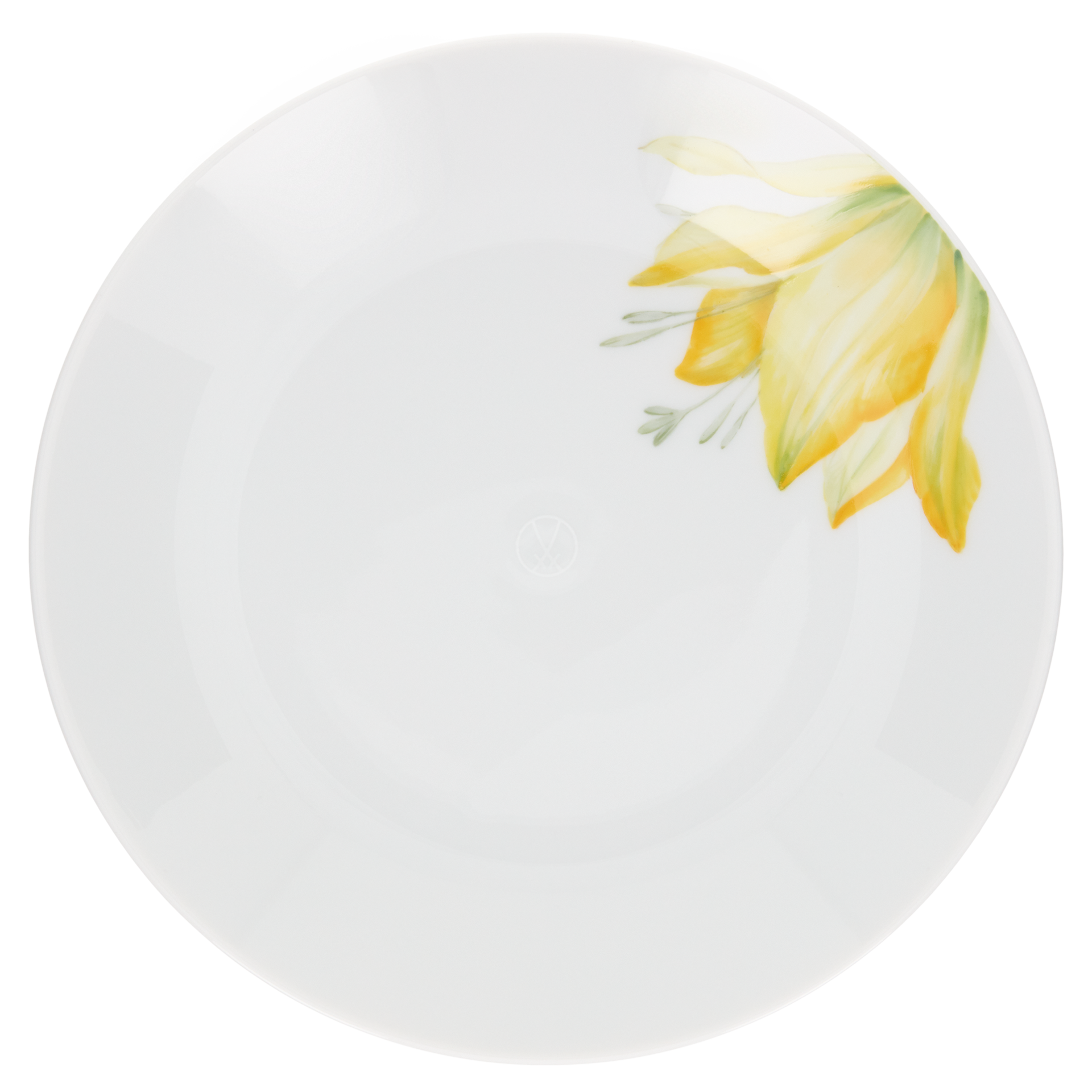 MEISSEN® COSMOPOLITAN GIANT BLOOM SOUP PLATE, CROWN IMPERIAL