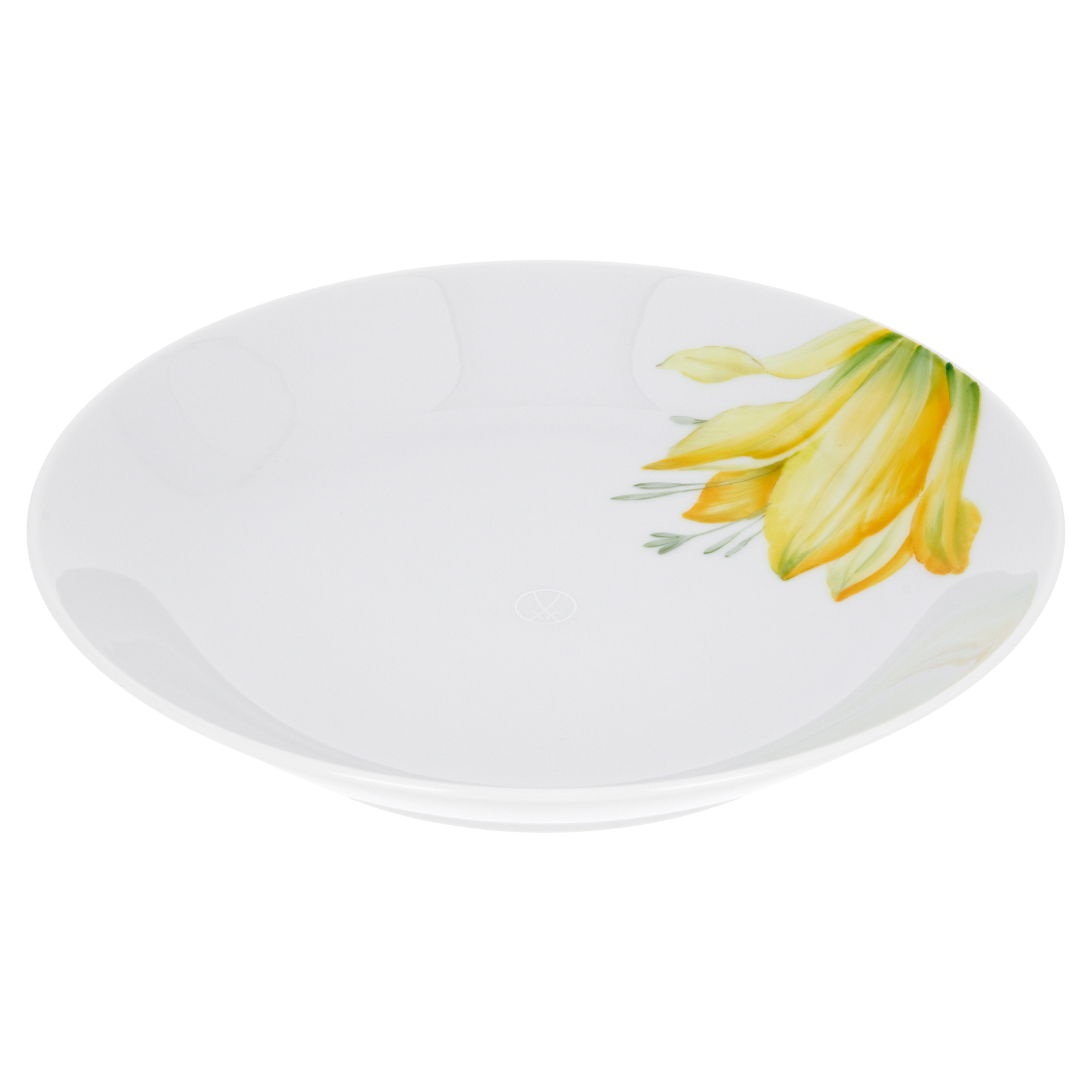 MEISSEN® COSMOPOLITAN GIANT BLOOM SOUP PLATE, CROWN IMPERIAL