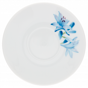 MEISSEN® COSMOPOLITAN GIANT BLOOM ESPRESSO SAUCER, AFRICAN LILY