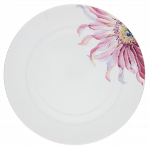 MEISSEN® COSMOPOLITAN GIANT BLOOM DINNER PLATE, GERBERA