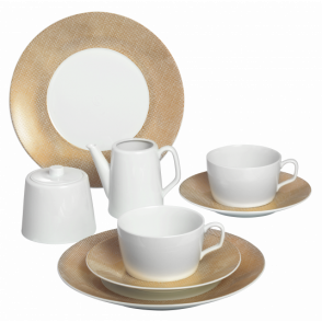 MEISSEN® COSMOPOLITAN MESH GOLD COFFEE SET