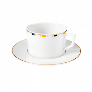 Coffee cup & saucer, Shape 