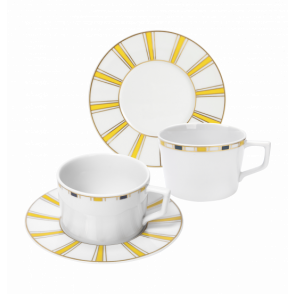 N°41 STRIPES CAPPUCCINO CUP SET