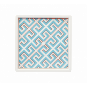 MEISSEN® COSMOPOLITAN ROYAL PALACE TURQUOISE PLATTER SQUARE