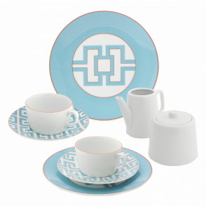 MEISSEN® COSMOPOLITAN ROYAL PALACE TURQUOISE COFFEE SET