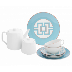 MEISSEN® COSMOPOLITAN ROYAL PALACE TURQUOISE TEA SET