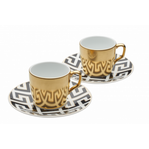 MEISSEN® COSMOPOLITAN ROYAL PALACE BLACK ESPRESSO SET