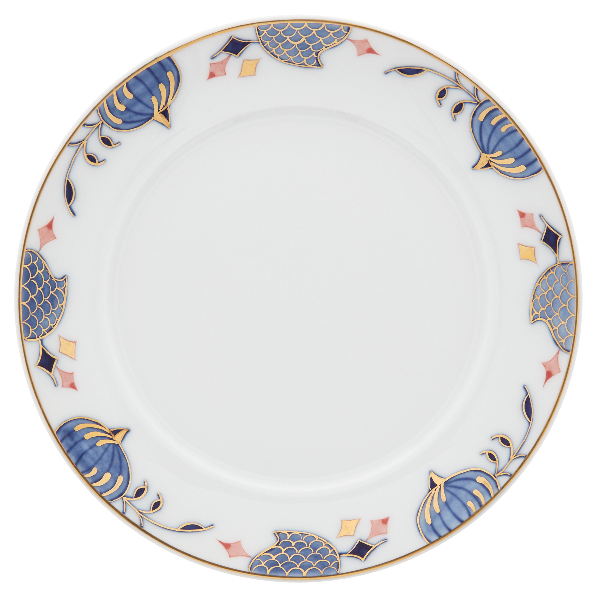 N°41 NOBLE BLUE BREAD- & BUTTER PLATE