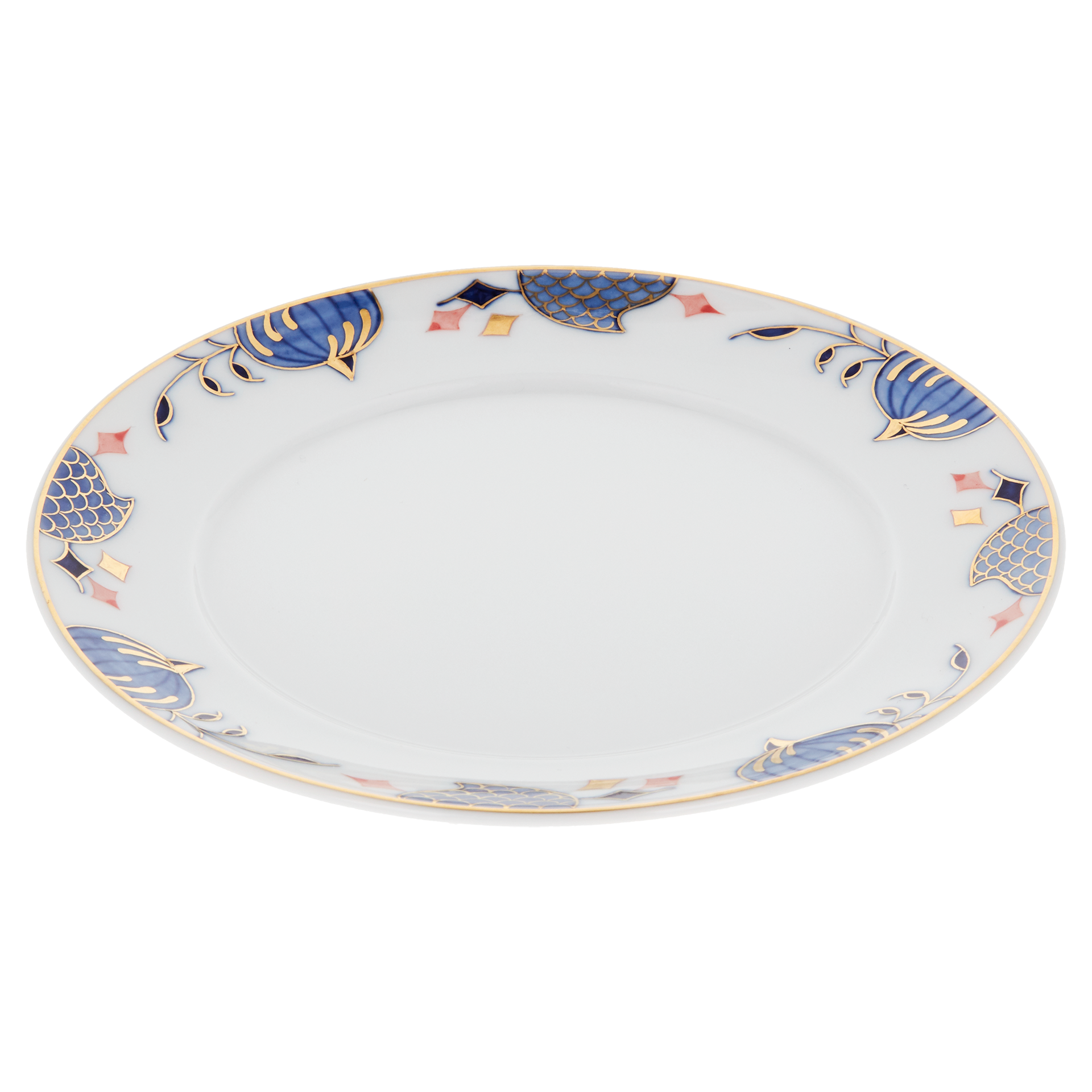 N°41 NOBLE BLUE BREAD- & BUTTER PLATE