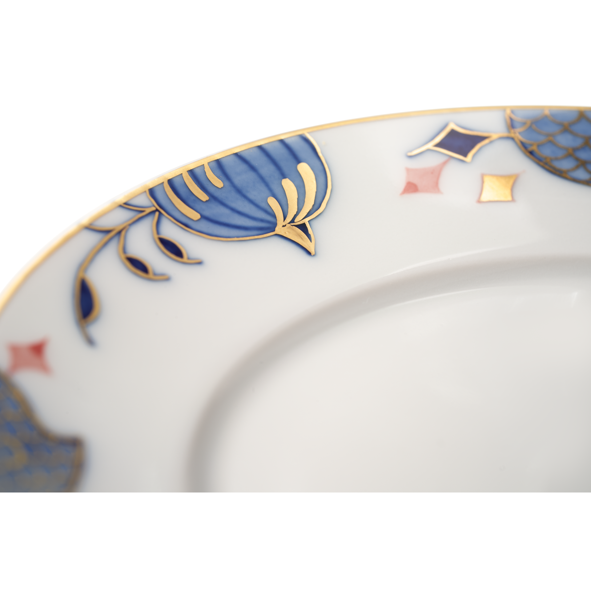 N°41 NOBLE BLUE BREAD- & BUTTER PLATE