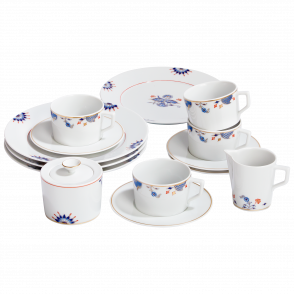 N°41 NOBLE BLUE COFFEE SET