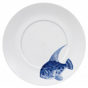 MEISSEN® COSMOPOLITAN BLUE TREASURES GOURMET PLATE, FISH