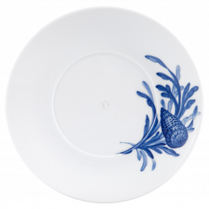 MEISSEN® COSMOPOLITAN BLUE TREASURES SAUCER SEA SHELL