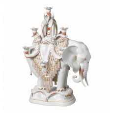 EXCLUSIVE COLLECTION CANDLESTICK AFRICAN ELEPHANT