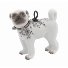 MEISSEN®-PUG FLOWER TENDRILS BLACK