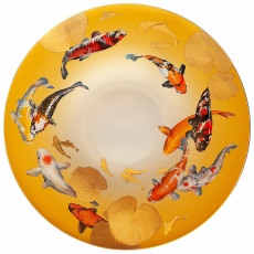 LIMITED MASTERWORKS 2021 DISH, KOIS AND WATER-LILY PETALS