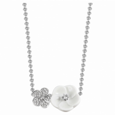 1739 ROYAL BLOSSOM NECKLACE 2 BLOSSOM PAVÉ