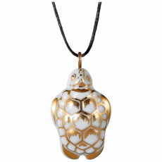 ANIMAL PENDANT TURTLE MID RELIEF GOLD