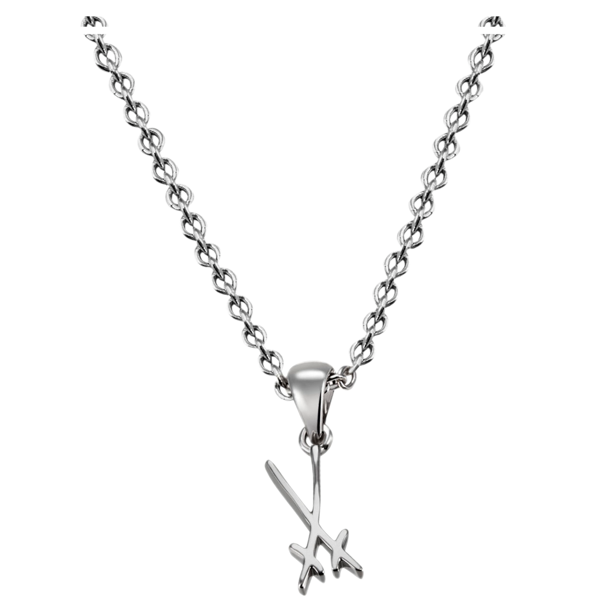 1722 SWORDS BASIC NECKLACE, 45 CM