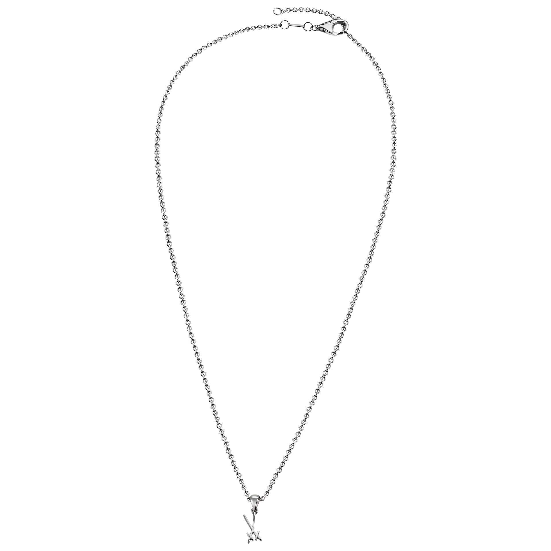 1722 SWORDS BASIC NECKLACE, 45 CM